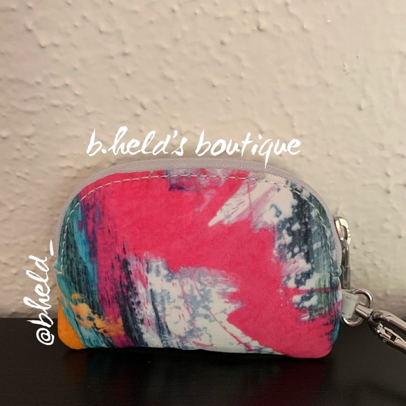 lululemon Dual Pouch Wristlet in No Limits White Multi/Vapor One Size New NWT - Picture 3 of 16